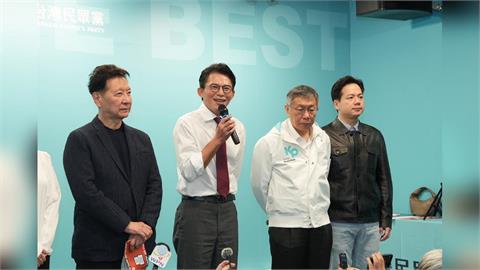 快新聞／趙少康也到場！黃國昌競總開幕　柯文哲稱：新北需要全新政治人物