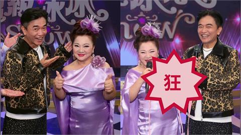 吳宗憲送粉紅比基尼「後背僅細線死撐」　白冰冰嗨喊「1條件」穿上街！