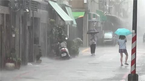 「西南氣流+颱風外圍環流」發威！中南部續發豪雨警戒