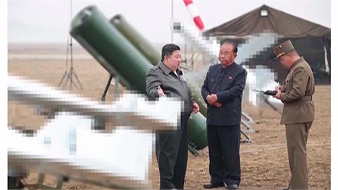 金正恩視察無人機下令量產　美日韓聯合軍演反制