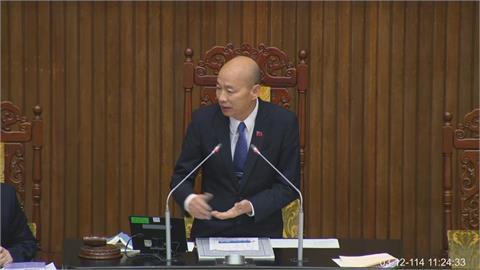 民進黨團找韓國瑜撲空！林楚茵轟依舊「能混就混」：罷藍委就是罷韓