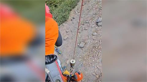快新聞／玉山主峰出意外！登山隊員失足墜谷身亡　特搜隊直升機吊掛遺體下山