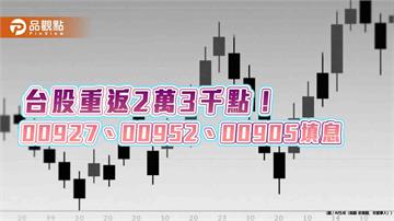 台股上漲206點！11檔ETF一天強勢填息　法人這樣看後市