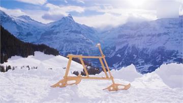 瑞士百年傳統！「木製雪橇」時速最快50公里