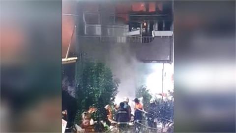 彰化社頭民宅火警　屋內雜物堆如「垃圾山」搶救困難