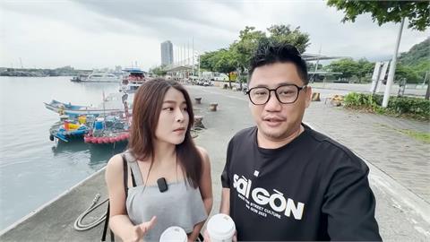 出海就暈船！美女主播一吐人品爆發　龜山島喜迎海豚群游嗨翻