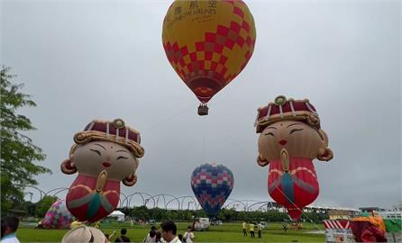 宜蘭冬山熱氣球嘉年華登場　Ｑ版媽祖熱氣球升空超吸睛