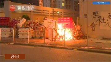 反送中／香港最大規模三罷 警方首次出動裝甲車
