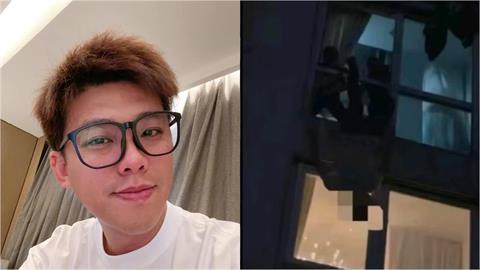 葛斯齊深夜去「于朦朧墜樓現場」被發現秒離開！恐怖實錄全公開「超毛畫面流出」