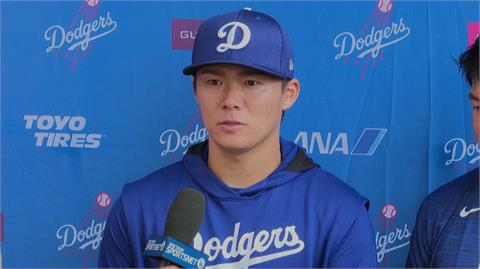 MLB(影)／山本由伸備戰開幕戰　期待在東京和同胞今永昇太歷史性先發對決