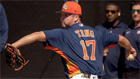MLB／轉隊後首度先發！鄧愷威披太空人戰袍大聯盟春訓　排定「這天」登板投紅雀