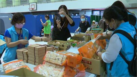 花蓮收容所安置151人物資湧入　國際媒體大讚「台灣人情味」