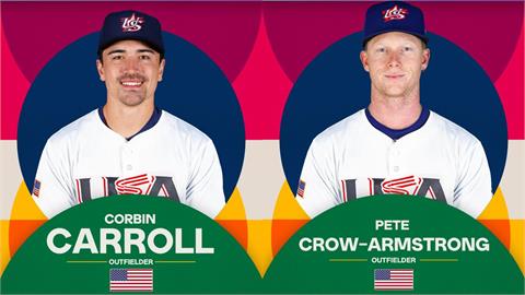 經典賽／如願以償！響尾蛇台美混血明星「卡仔」、小熊新星「PCA」披上美國隊戰袍