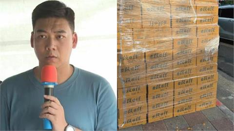 賴苡任絕食ING「180箱物資搶先到」衝造勢？畫面流出「強佔人行道」網酸爆