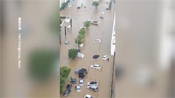 4小時下月均雨量2倍 法國科西嘉島首府大雨釀災