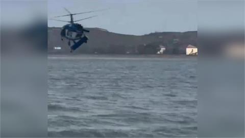 快新聞/墜機畫面曝光!俄Ka-226直升機墜毀 5人全罹難