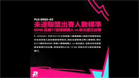鋼鐵人多球員確診「出賽人數不足」　再宣布1/17與國王賽事也要順延