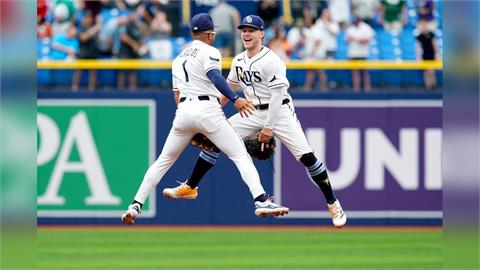 MLB(影)／「我們一定會贏！」光芒8局下半4分大逆襲　締造全大聯盟最佳戰績