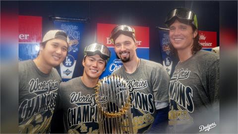 MLB／道奇隊是「八國聯軍」！從日本到加勒比海　連霸世界大賽冠軍