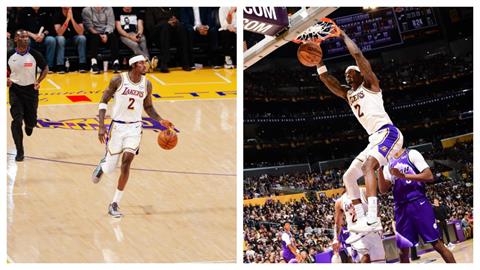 NBA(影)／湖人防守大將「彪哥」在台灣？球迷在台北街頭巧遇還拍照留念
