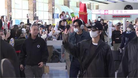 高雄連唱三天! Super Junior抵台 大批粉絲接機