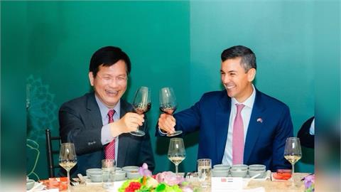 林佳龍設宴歡迎貝尼亞！盼台巴深化智慧科技與經貿合作