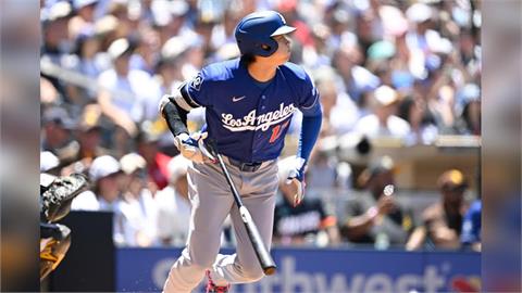 MLB(影)／大谷翔平連四戰敲安進帳1打點！道奇退教士戰績獨走大聯盟