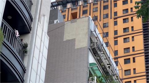 西區大樓外牆磁磚掉落　中市警緊急封路50米