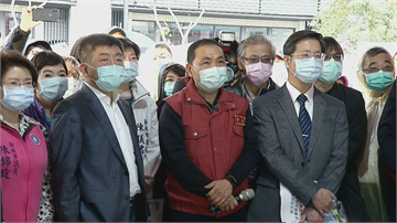 快新聞／新北首重社區感染應對  侯、陳同框超前部署示範演習 