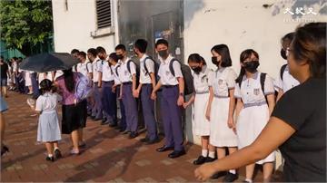 反送中／香港中學生再發起牽手示威 築「人鍊」籲政府回應訴求