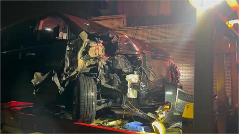 宜蘭警支援副總統勤務遭廂型車衝撞　「臟器外露」傷勢嚴重救治中