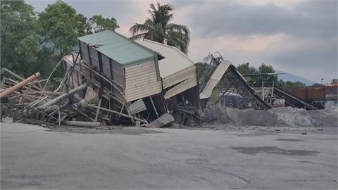 6.8強震奪1命　預拌水泥廠坍塌　工人遭壓傷不治