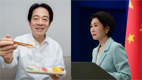 中共怒禁日本水產！下秒賴清德「嗑壽司挺日」中國網紅疑惑：他怎還吃得到？