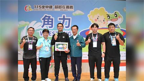 地主首金引爆全場！ 全中運角力戰火燃燒嘉義　狂掃獎牌點燃鬥魂