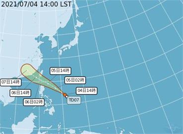 颱風「烟花」最快明日形成　可能發布海警恆春半島防大雨