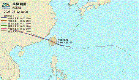 颱風楊柳「北偏穿台」登陸點有變！5地侵襲率99%「達2條件」殺傷力更大
