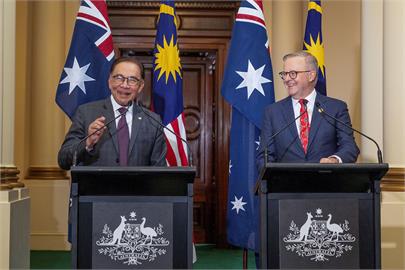 快新聞／澳洲總理、大馬首相聯合聲明強調台海和平　外交部回應了