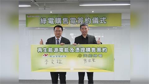快新聞／厲害！雲豹子公司「天能」穩坐販售綠電龍頭　營收情況曝光