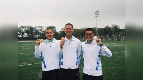 全中運／首度參賽就奪反曲弓男團金牌！新北明德高中陳彥廷、簡苡倫、羅名蓨未來可期