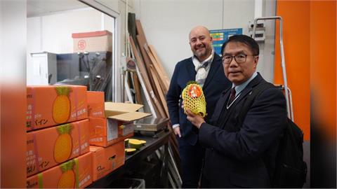 台南鮮果首度輸法國，黃偉哲透露：當地貿易商高度評價