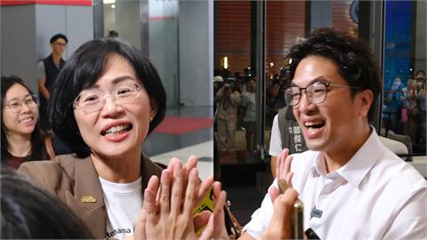 獨家／沈伯洋、蘇巧慧合體擠爆民視！1分鐘路程走快半小時「私下小鬥嘴」內幕曝光