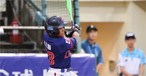 U12世界盃棒球賽胡誠恩開轟  台韓暫以2比2打平