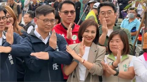 初選後三人首見面　賴瑞隆合體邱議瑩、許智傑展團結