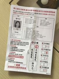 快新聞／徐巧芯「反罷」文宣超像選舉公報！　張益贍：偽造文書的腳尾芯？