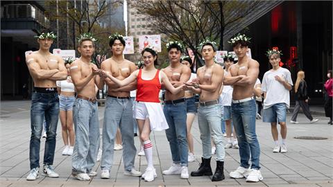影后張榕容街頭和「6裸男熱舞」畫面流出！自揭：跨年和尪「不同調」