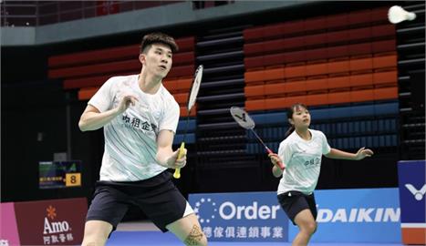 羽球／混雙葉宏蔚、詹又蓁晉亞錦賽16強  楊博軒、胡綾芳首輪止步