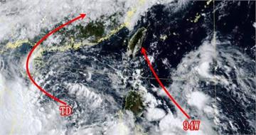 另一熱帶擾動增強恐成熱帶低壓　氣象粉專：週四起東部防大雨