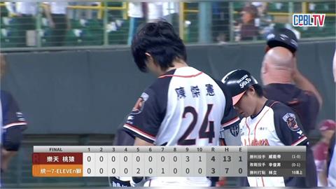 中職(影)／隊長陳傑憲賽後自責紅眼眶！獅隊遭桃猿「讓2追3」痛失台灣大賽晉級門票
