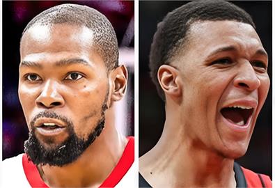 NBA(影)／KD交易後和新隊友一起練球　火箭新星前鋒「一比一」複製杜蘭特動作