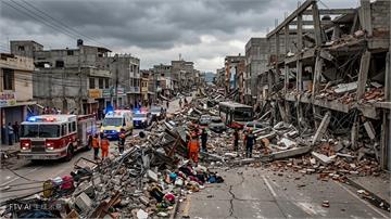 哥倫比亞7.4強震奪164命　醫院倒塌數百人街頭就醫